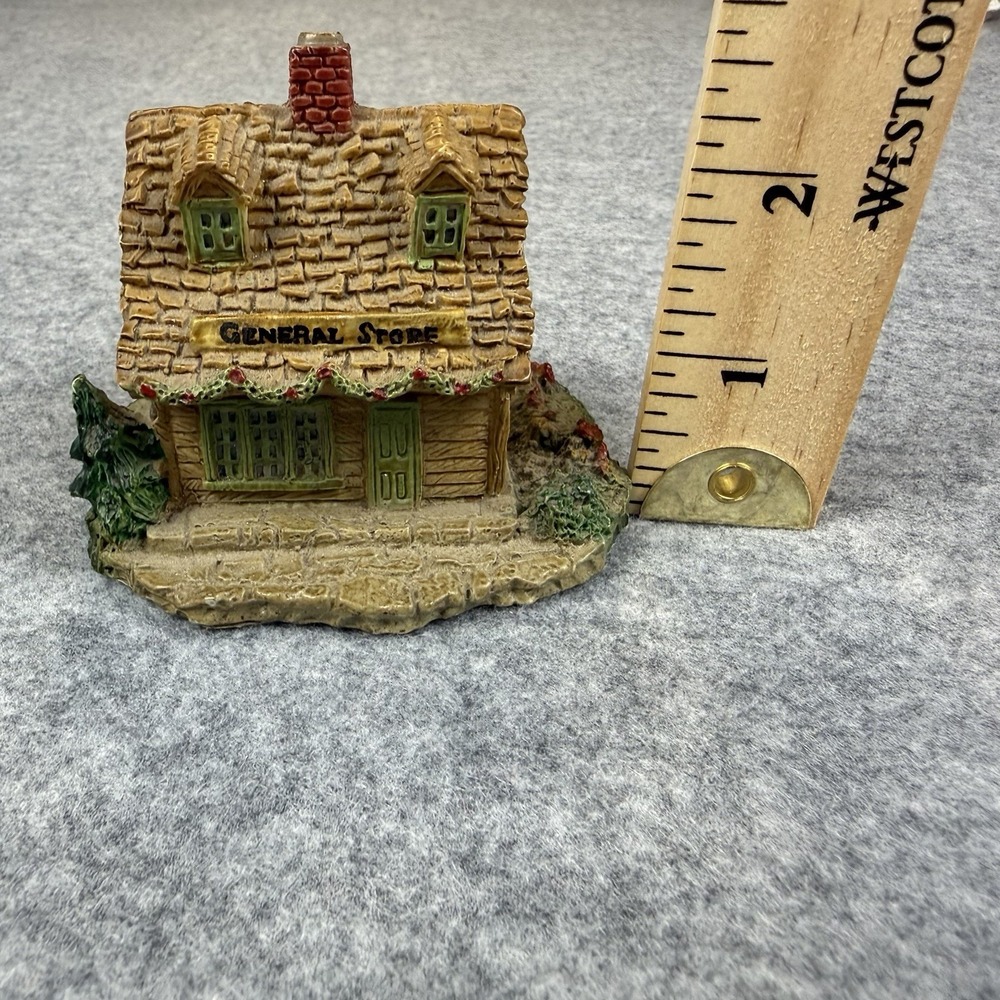 Vtg 1987 Dept 56 New England Miniatures General Store Porcelain Village House - Picture 9 of 9